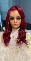 Virgin Lace Frontal Wig- *Scarlet*